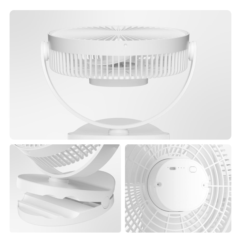 充電式扇風機 クリップ式 スタンド式 壁掛け 3WAY 360°角度調節可能 どこでもFANコードレス 静音 風量3段階 小型 クリップ 扇風機 卓上 USB コードレス 持ち運び ミニファン 熱中症対策 アウトドア xr-cf260